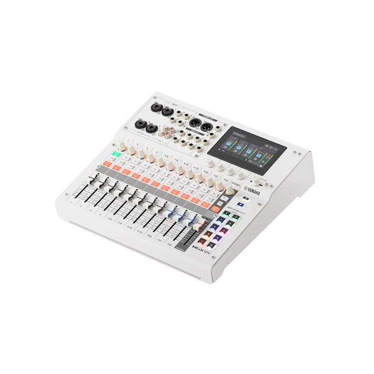 Yamaha 18-Channel Digital Mixing Console with Video Interface MGX12V W (White)