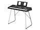 Yamaha Portable Keyboards PSR-E483 set on the Yamaha keyboard stand L-2C