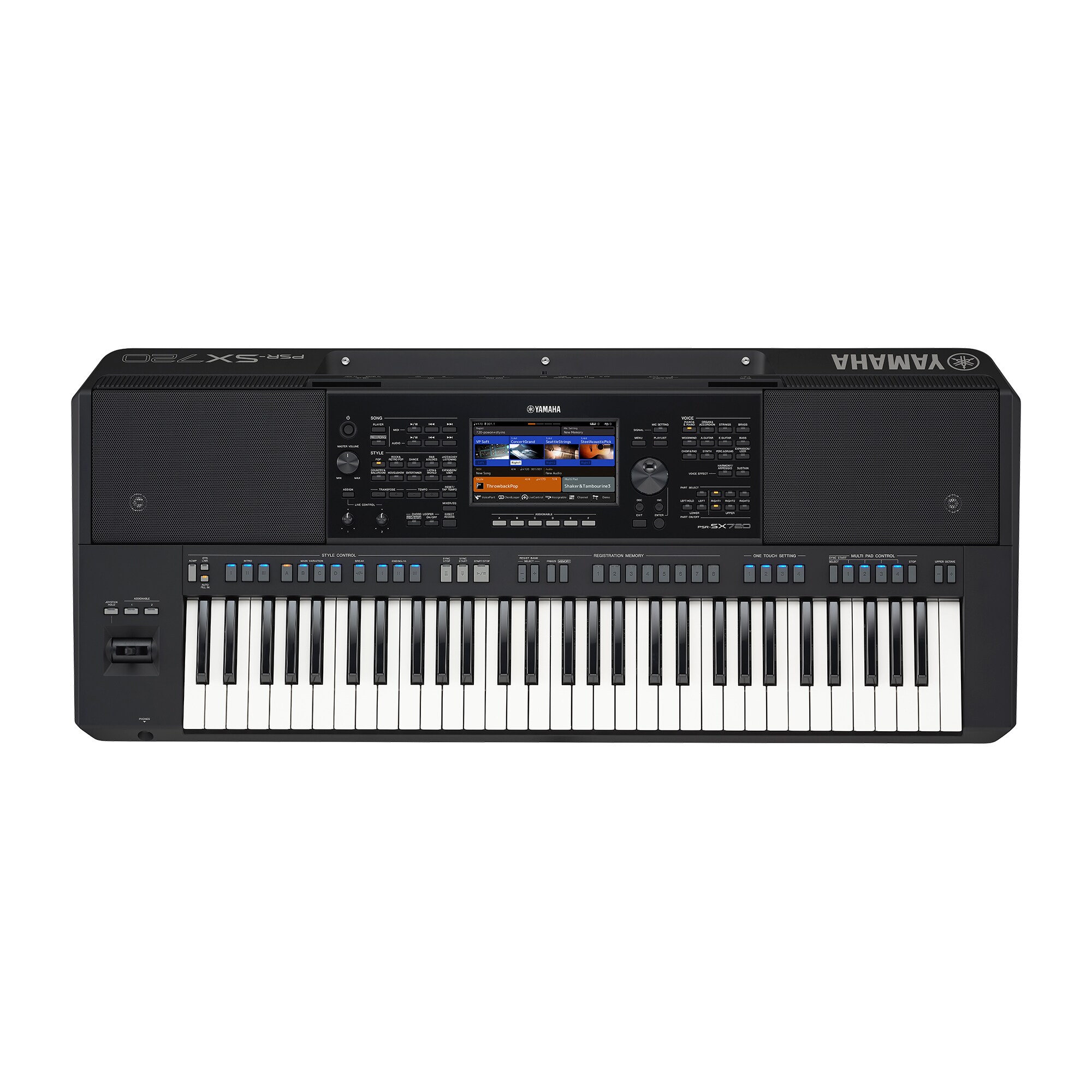 PSR-SX720 - Overview - Digital Workstations - Products - Keyboard
