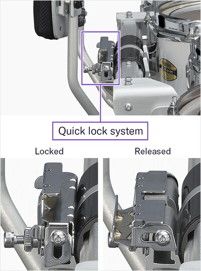 Quick lock mounting system