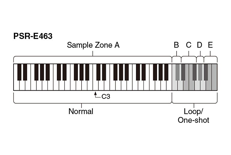 PSR-E463 - Overview - Portable Keyboards - Products - Keyboard