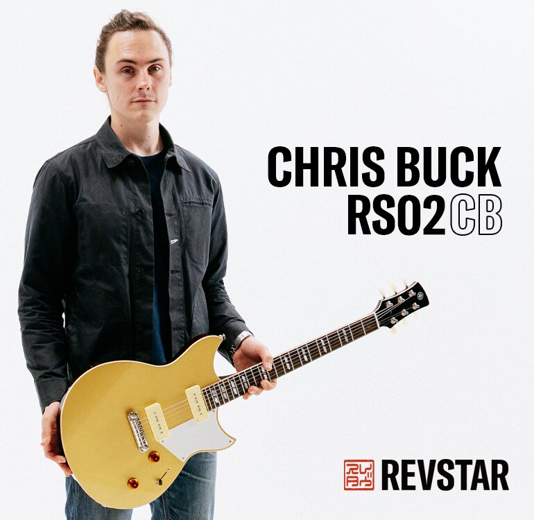 Chris Buck with his Signature Revstar RS02CB