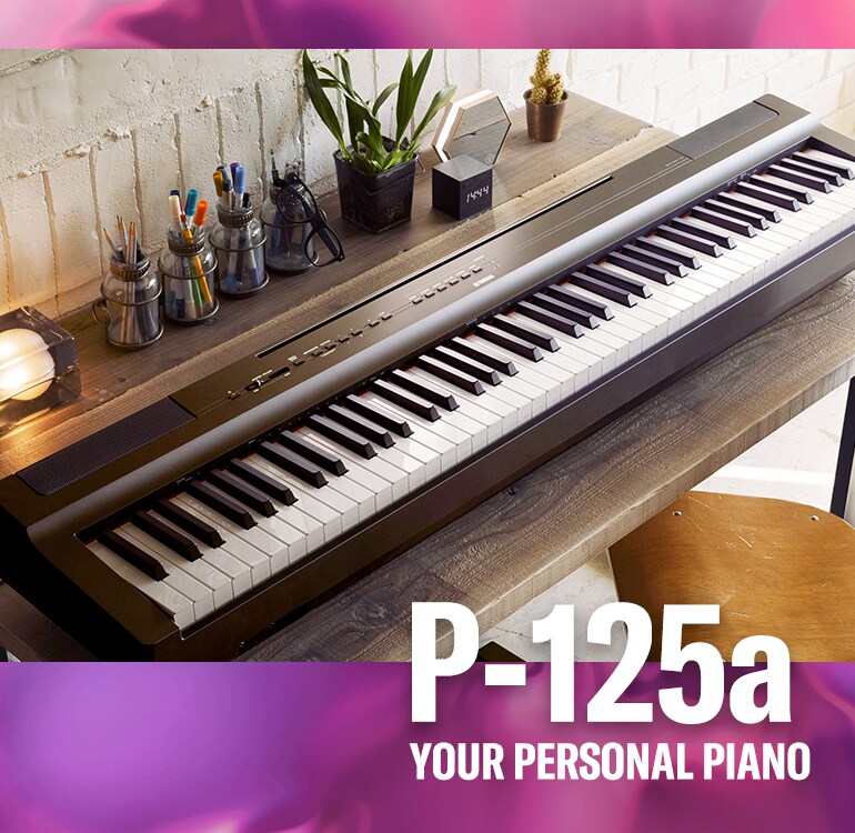 【mn】YAMAHA P-125a P-125a - Overview - P Series - Products - Pianos - Musical