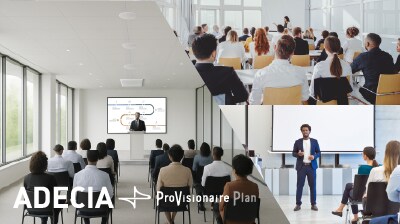 Key Visual of the ADECIA and ProVisionaire Plan Update News page.