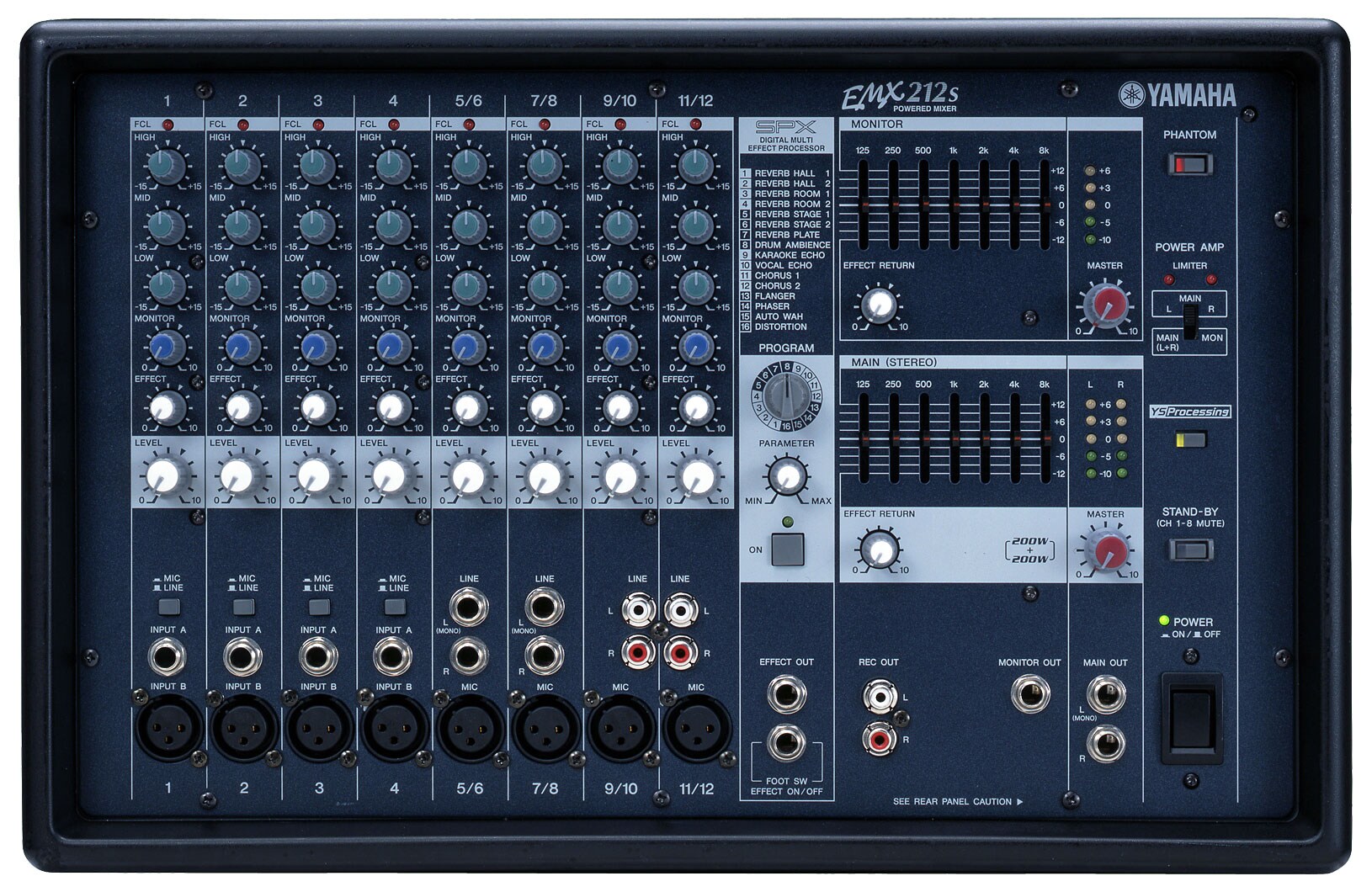 EMX (Box type) - Overview - Mixers - Products - Audio - Yamaha