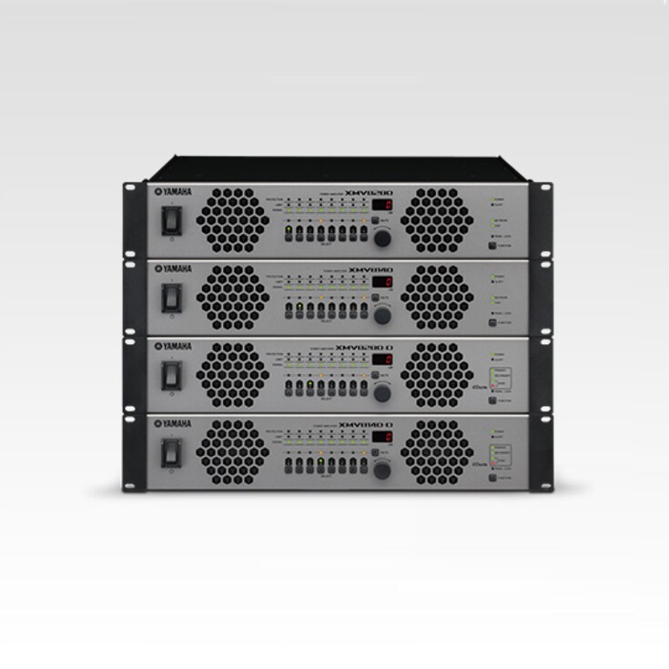 Yamaha Multi-Channel Power Amplifiers XMV Series