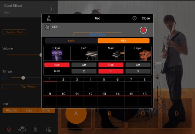 MULTI-TRACK SONG RECORDER