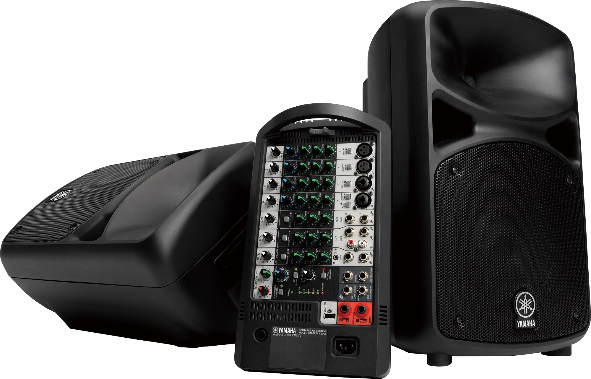 ヤマハ ポータブルYAMAHA STAGEPAS 600i STAGEPAS 400i/600i - Overview - Portable PA Systems - Products