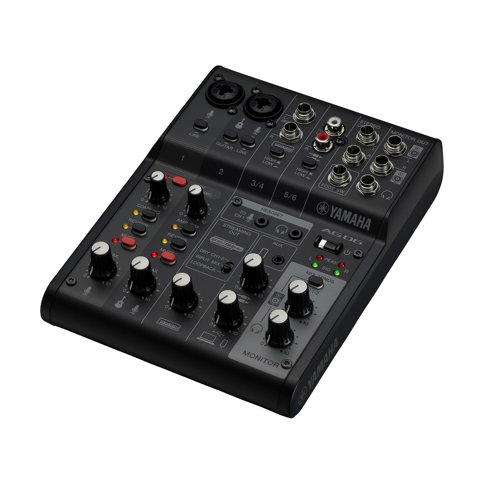 DTM・DAW AG06MK2 Live Streaming Mixer AG06MK2 - Prezentare generală - Seria AG - Live Streaming